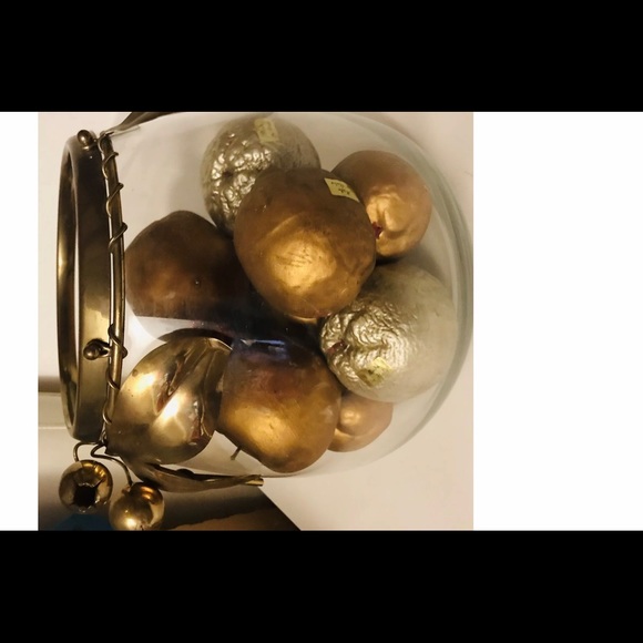 New Italian Glass Lemon Gold Hand Blown Italy - Picture 11 of 16